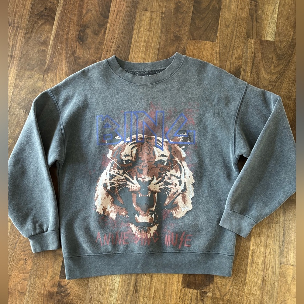 Anine Bing Tiger Sweatshirt (XS)